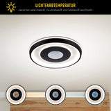 Plafond LED "Eva" D: 49cm