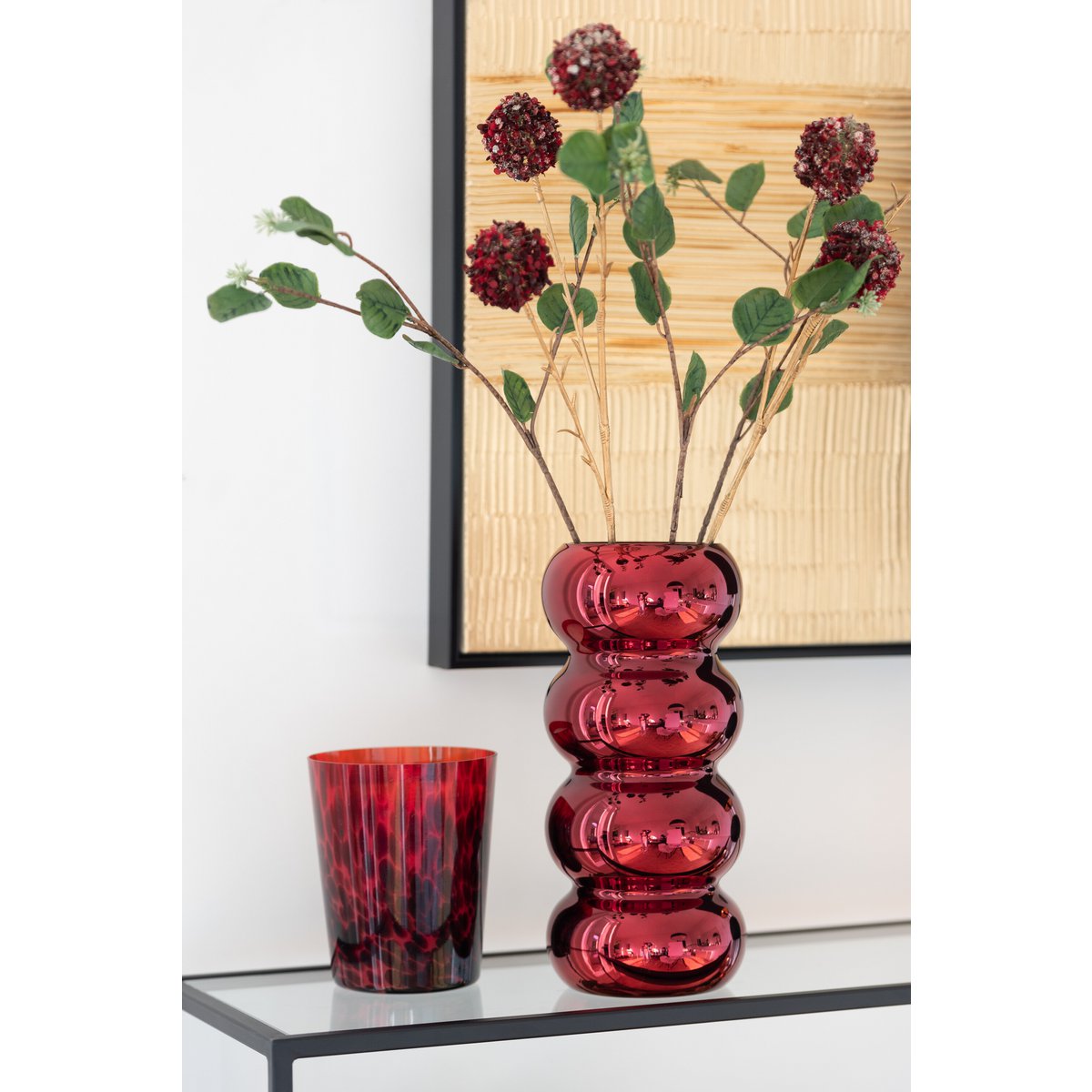 Branche 3 Fleurs J-Line dans un décor élégant, ambiance chaleureuse