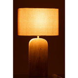 Lampe J-Line - céramique - beige