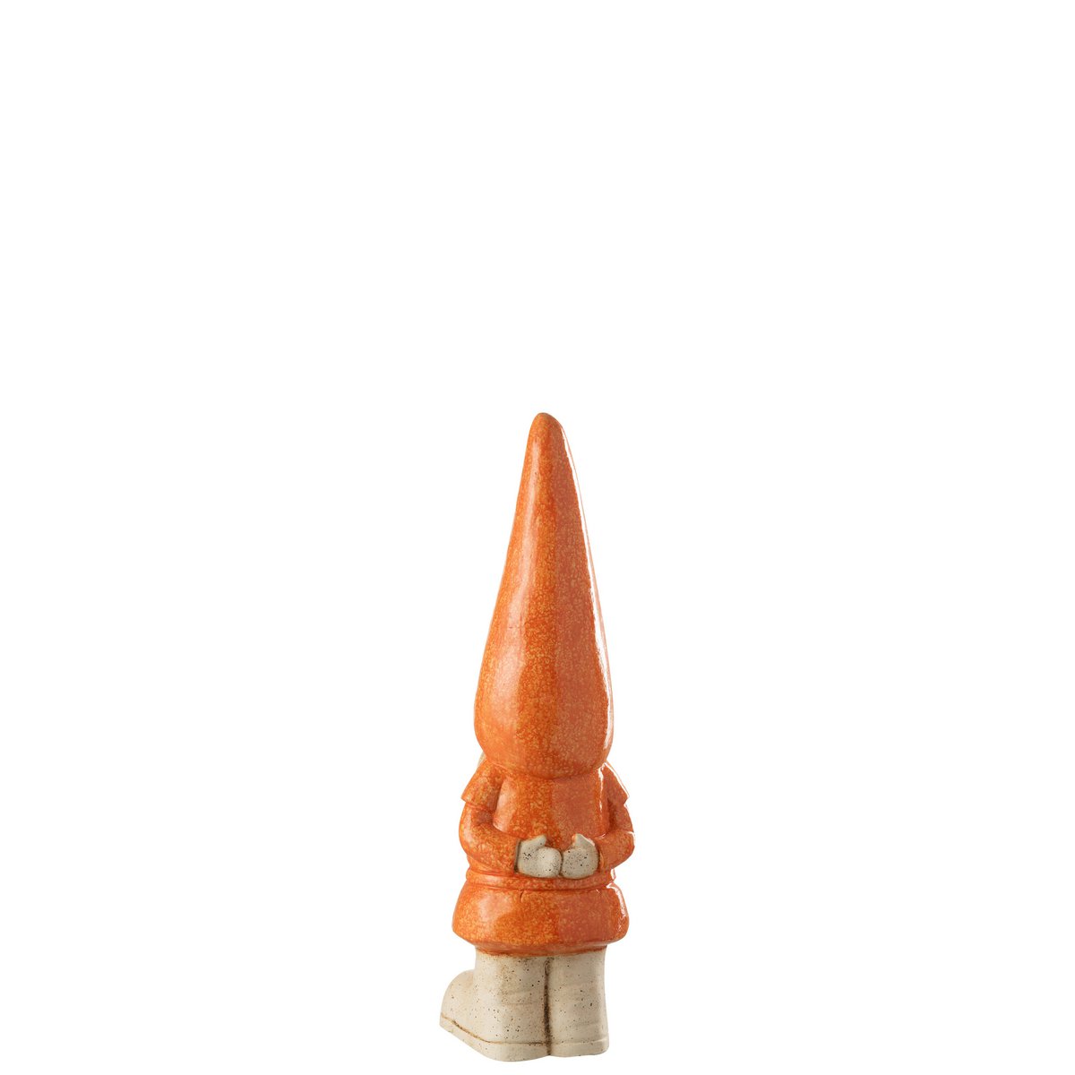 Nain d'extérieur Mgo Orange Petit de J-Line, vue de face