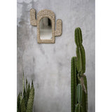 Le Miroir Coquille de Cactus - Blanc