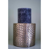 Le bougeoir Croco - Brass - M