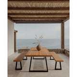 Banc avec des jambes de fer - Natural - 280