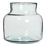 Vase Vienne transparent en verre recyclé, design élégant