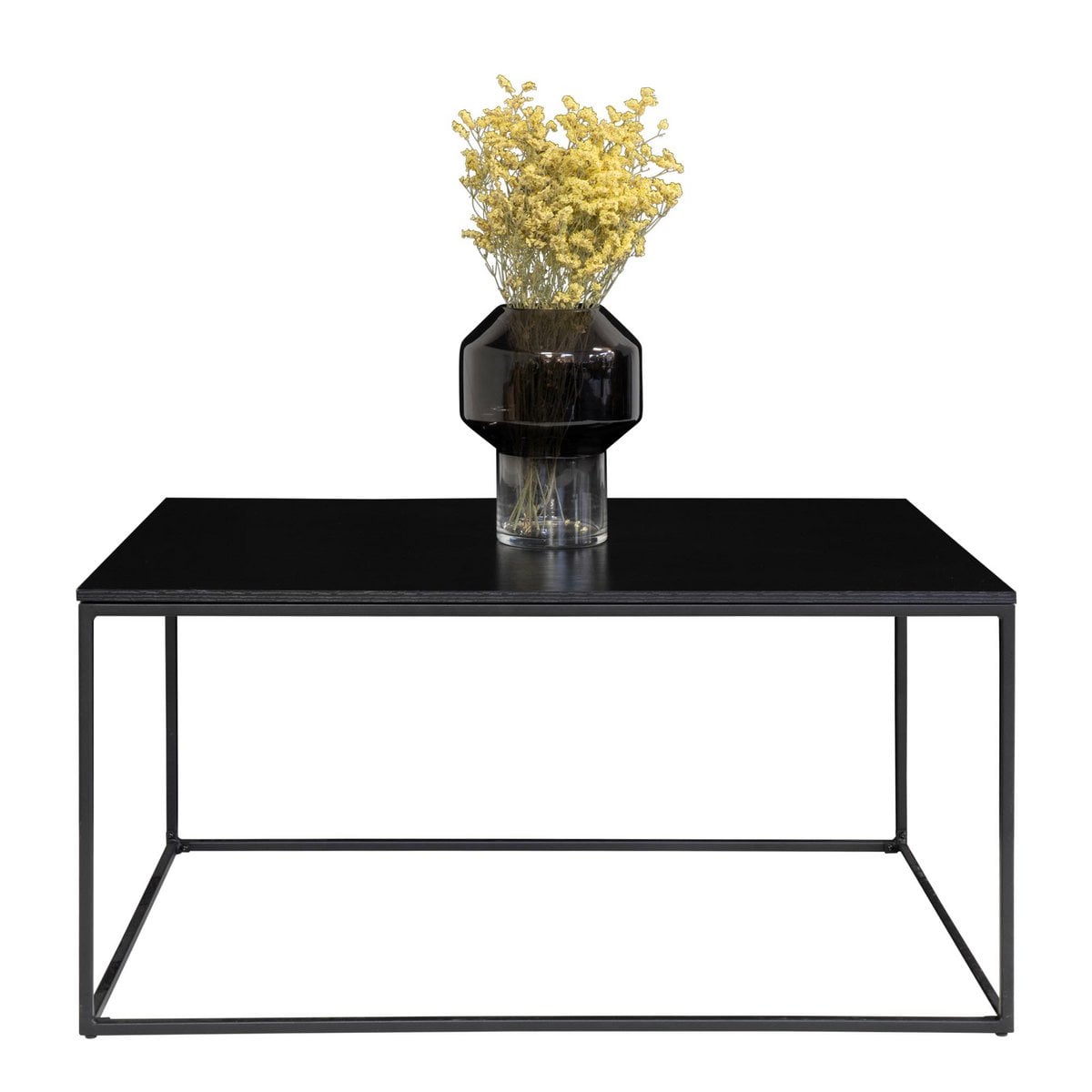 Table basse Vita avec objets décoratifs pour salon moderne