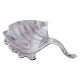 Shell Decorative Bowl Master Boîte à 12 parties en aluminium Ginkgo Grande coque en or ou en argent