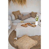 La Housse de Coussin Oh My Gee - Velours Béton - 35x100