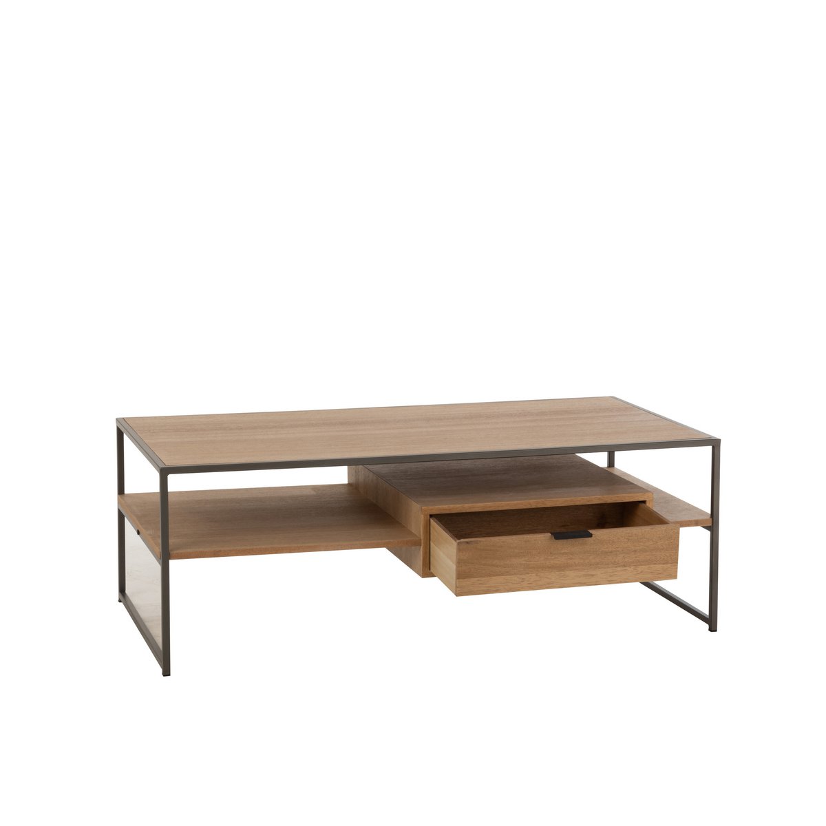 Élégant meuble TV J-Line, vue d'angle