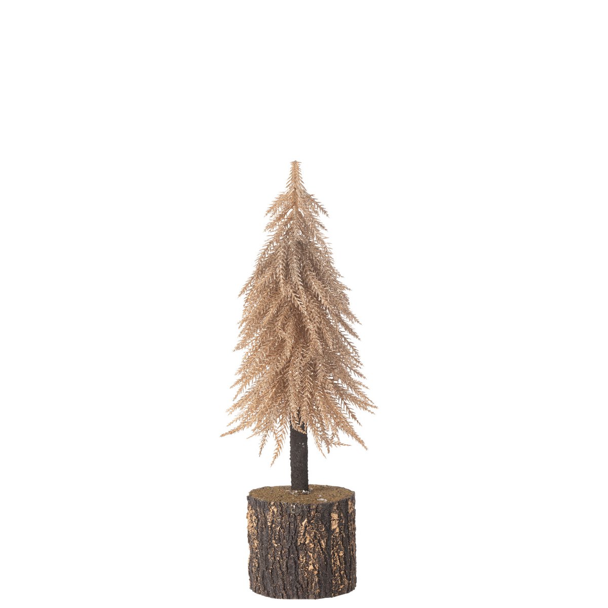 Sapin de Noël J-Line en cuivre, décoration élégante pour intérieur