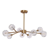 Hanglamp Rosy Copper Gold | 9 - 80x45cm
