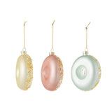 Boîte de 6 pendentifs J-Line Donut Sequins - Élégance et modernité