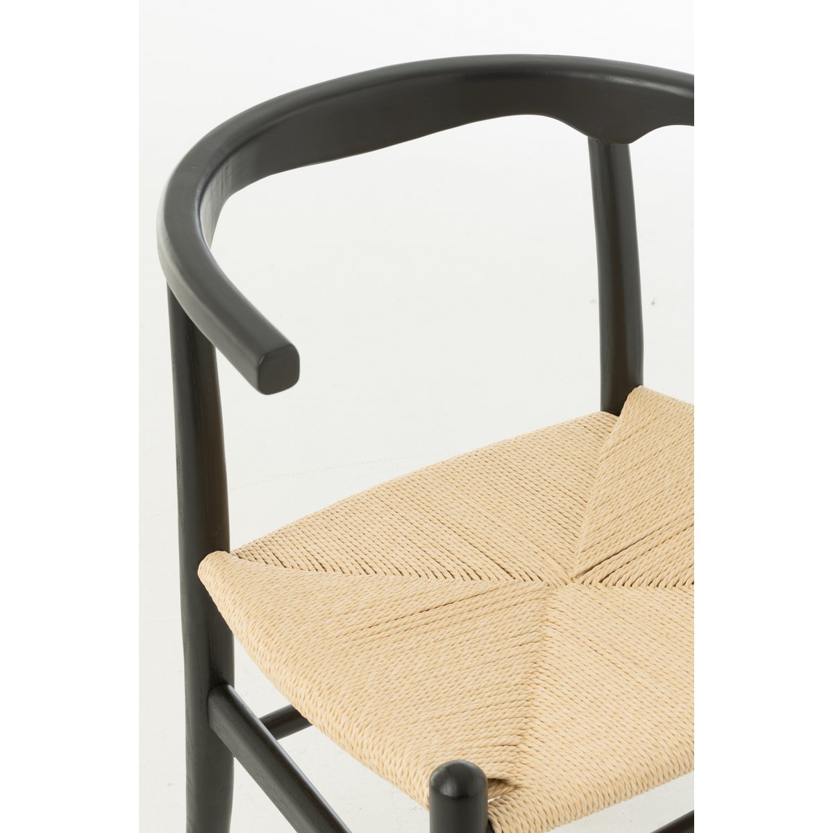Chaise J-Line en bois de hêtre avec éclairage naturel