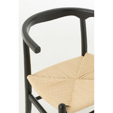 Chaise J-Line en bois de hêtre avec éclairage naturel