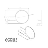 Gorillz Clever - Noir