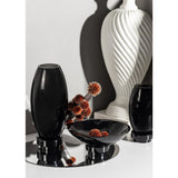 Grand vase moderne, design innovant, dos en verre haut de gamme. RUD44ZW
