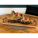 Plateau de service plateau en bois du plateau en bois 50x20cm de la carte de service tablette mangue en bois solide