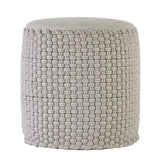 Selles mérinos pouf extérieur Ø40 H45cm Seat Pouf peut être rempli