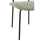 Chaise J-Line vert menthe sur fond neutre