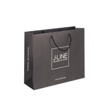 Sac de transport J-Line M en papier noir, design moderne et élégant