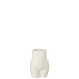 Vase J-Line Flowerpot avec des fleurs, décoration intérieure raffinée