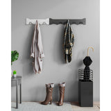Gorillz Triangle Five - Porte-manteau mural - Industriel - Porte-manteau - 5 crochets - Vert
