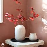 Vase ivoire Artic en verre