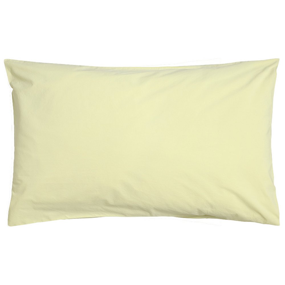 Taie d'oreiller Céleste Vaniglia 80 x 50 en coton beige, élégante et confortable