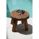 La table d'appoint rustique Marabunta - Naturel