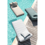 Détails de couture du matelas Hélène Beige