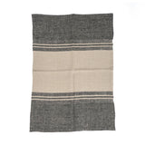 Torchon de Cuisine The Linen Dash - Noir Naturel - 50x70