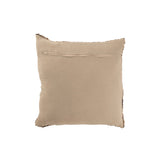 Détail du coussin Tweed J-Line en coton naturel
