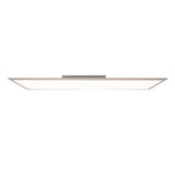 Panneau d'assemblage LED "Nicola", lampe de montage en métal et en plastique avec des LED fermement construites en blanc neutre, panneau pour l'intérieur 119,5 x 29,5 cm