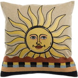 Coussin brodé Adria Multico 45 x 45