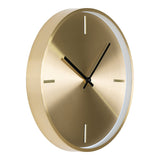 Profil de l'Horloge Murale Istanbul montrant sa finition or