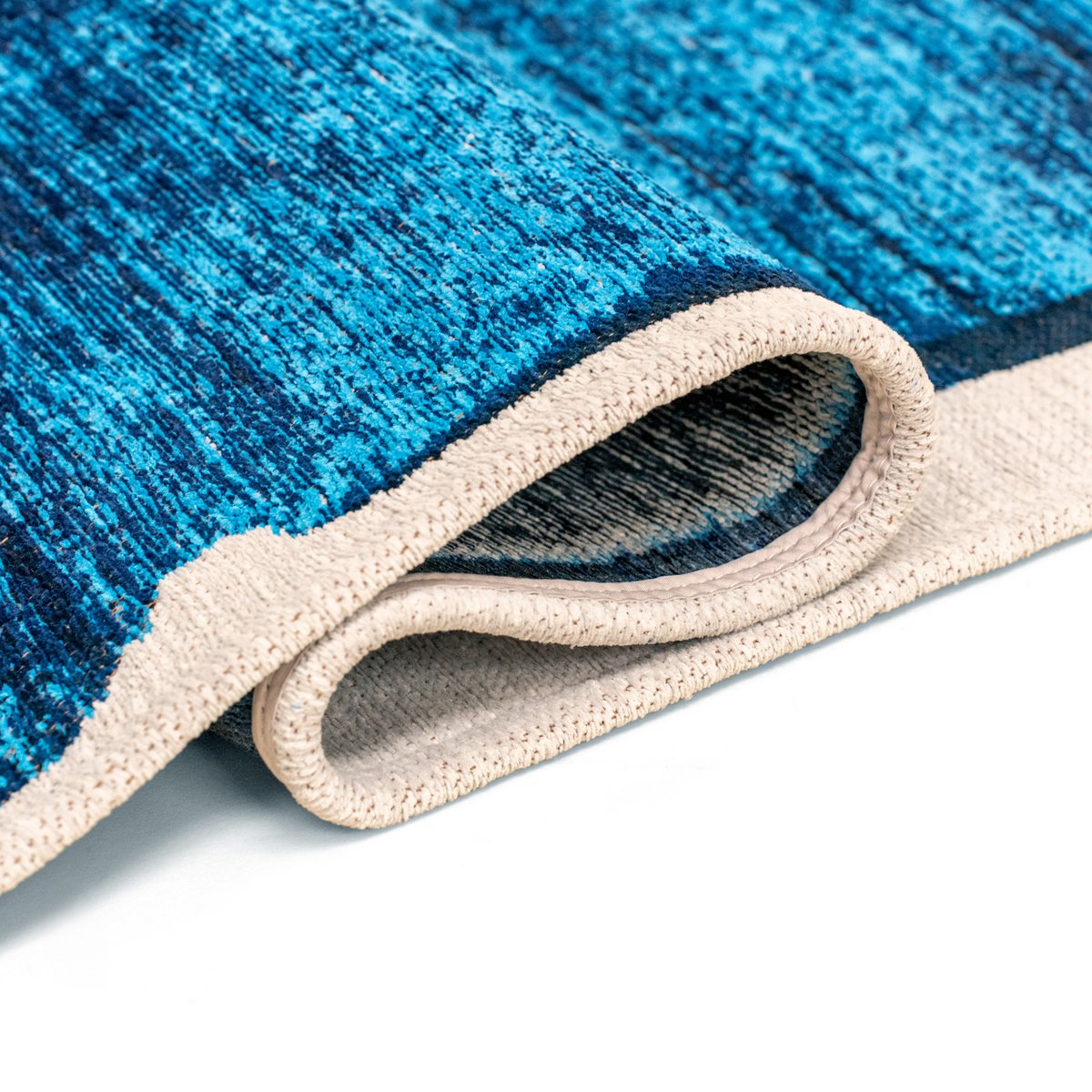 Tapis Eco Diva Bleu - Ambiance apaisante