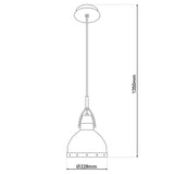 Deko-Pendelleuchte "Cottage" d: 22,8cm