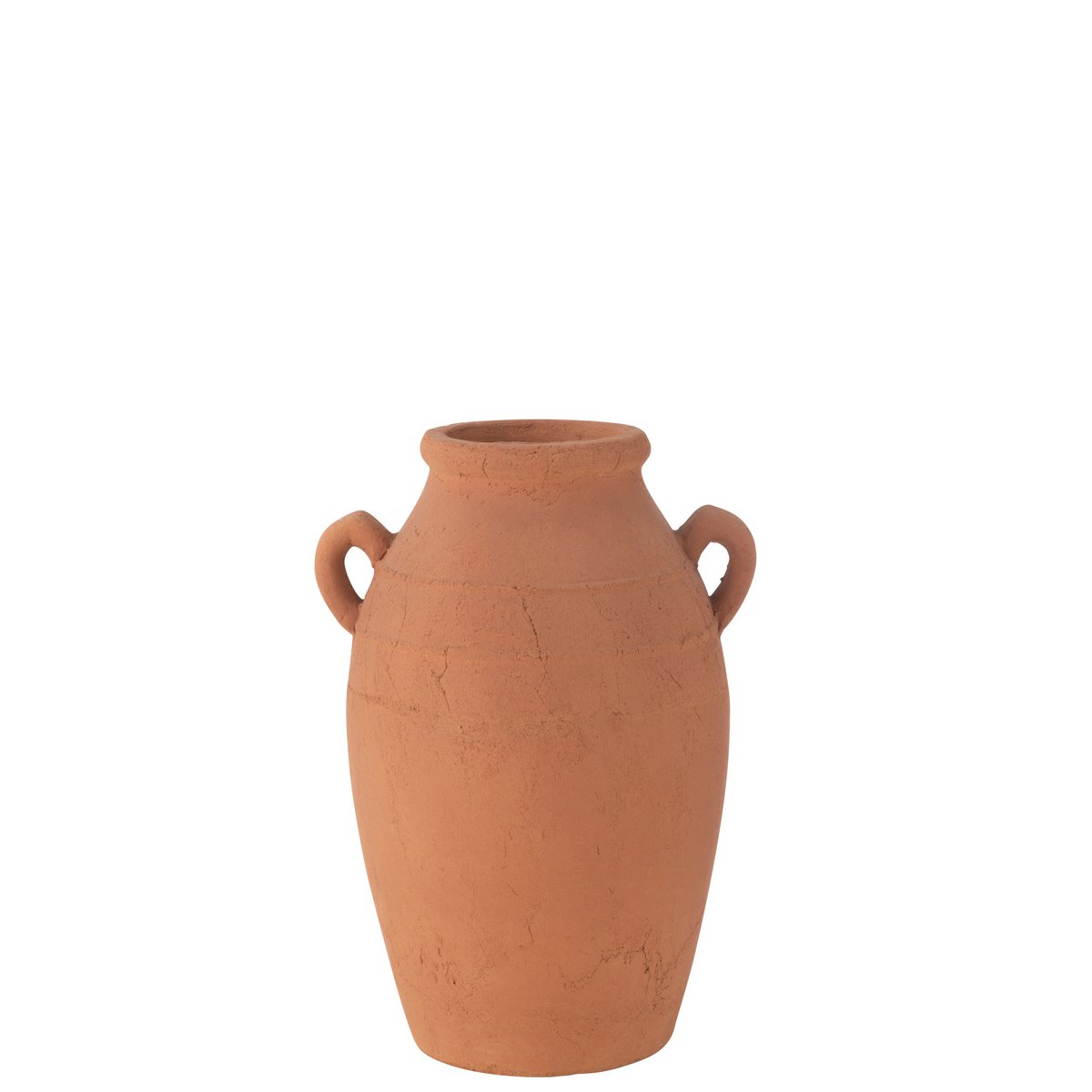 Vase Moke Amphora en céramique cuivre, élégant et moderne