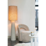 Lampadaire J-Line Ava - fibre de verre/jute - naturel - petit