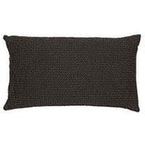 Coussin Maia Noir Carbone 30 X 50