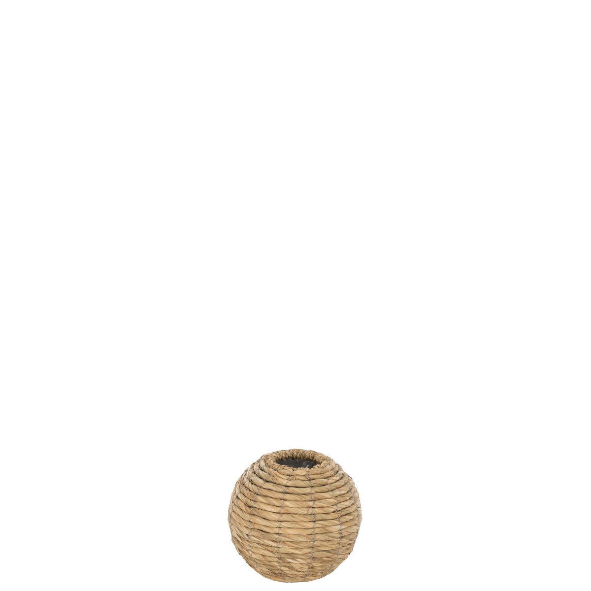 Vase Yumi Bol en bambou naturel de J-Line, design élégant et bohème