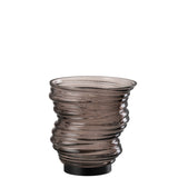 Détail du vase Tornado J-Line, texture du verre
