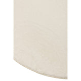 Détail du Tapis J-Line Cice Round en coton, mettant en valeur sa texture douce