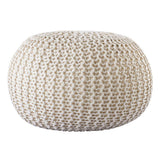 Pouf extérieur Ø55cm siège pouf terrasse piscine jardin