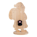 LED WOOD DECOLUM "Santa" Grandes décorations de Noël en bois dans la nature, avec des LED fermement construites, pour la zone extérieure - Classique - Décoration - Bois - Nature - Aucune information - Décoration de Noël à l'extérieur