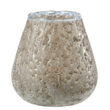 Lanterne J-Line en verre gris, vue de face avec détails de design