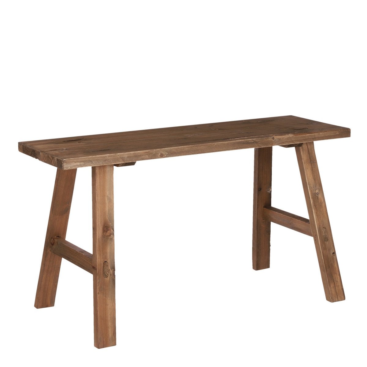 Banc Bold Marron Mica Decorations avec finition bois recyclé