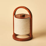 Lampe rechargeable en bois marron River Chestnut