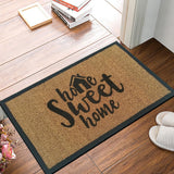 Tapis coco 60 x 40 cm paillasson paillasson paillasson tapis anti-poussière porte d'entrée