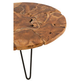 Table basse J-Line Samuel dans un salon moderne