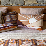 Coussin imprimé Taho Cuivre 45 x 45